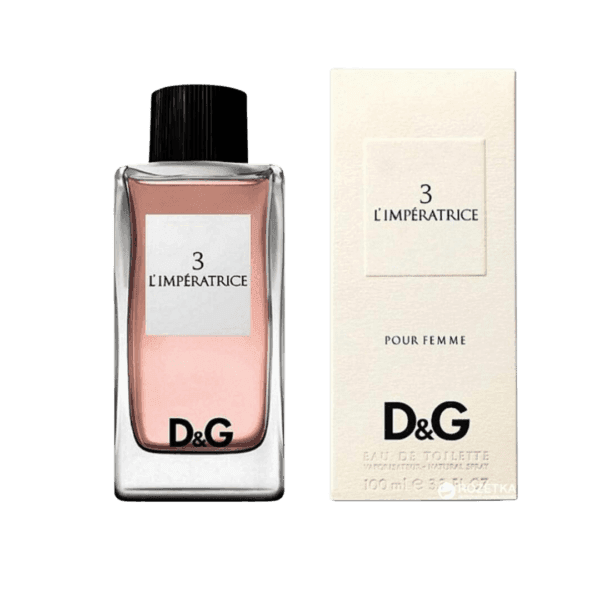 D&G L'Imperatrice 3 Pour Femme Eau de Toilette - Vaporizzatore da 100 ml: Una Fragranza Vibrante per la Donna Sicura di Sé