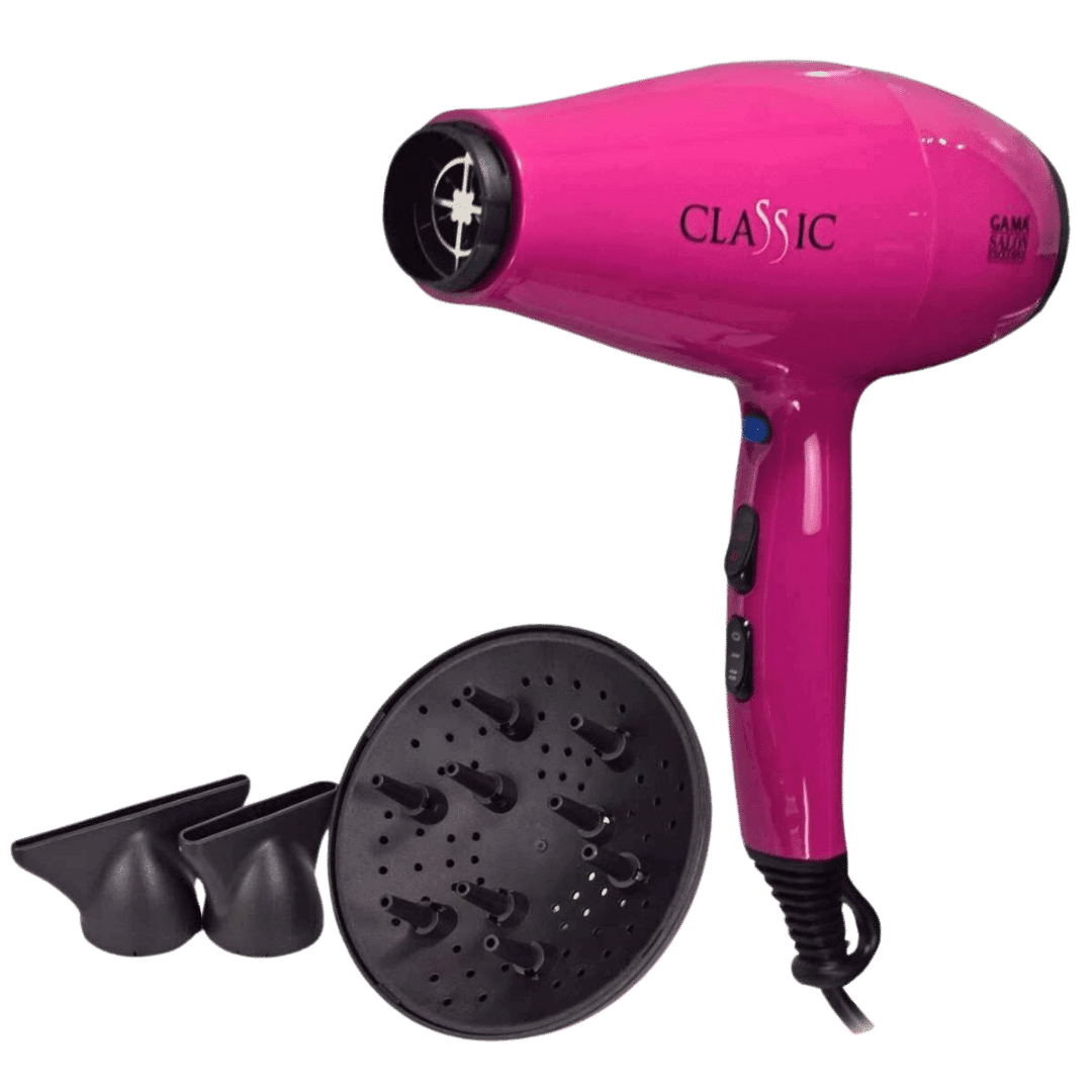 Phon Gama Classic Fucsia 2200 Watt – Asciugatura Rapida e Styling Perfetto