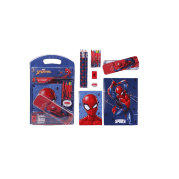 Spiderman Set Scolastico 16PZ – Stile e Azione per la Scuola