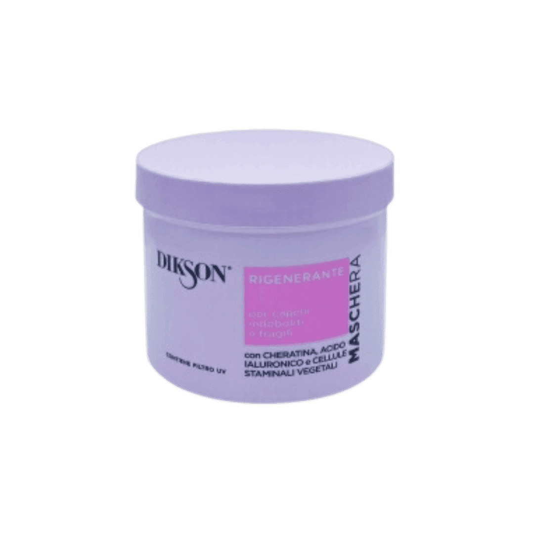 Dikson Maschera Rigenerante per Capelli Indeboliti con Filtro UV 500ML: Protezione e Cura Profonda