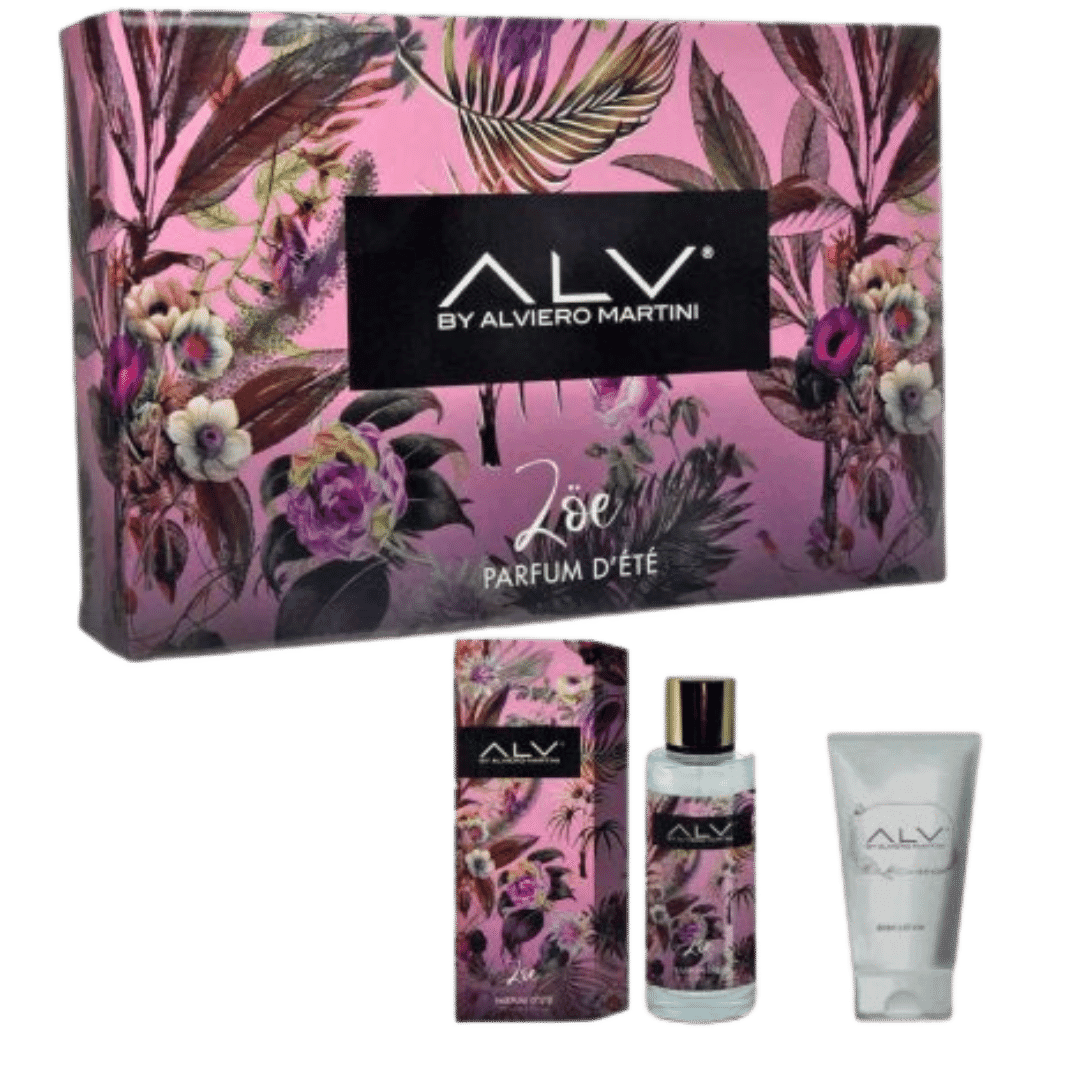 Cofanetto Alviero Martini Parfum D'Ete Zoe - Profumo e Lozione Corpo per un'Estate Indimenticabile