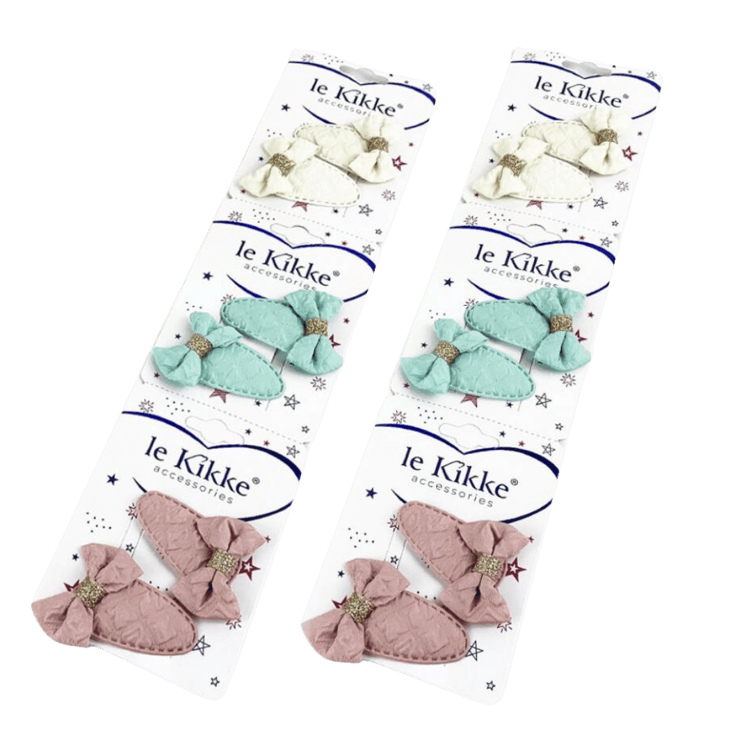 Clic Clac con Fiocchetto Trapuntato Le Kikke 41414 - Aggiungi un Tocco di Eleganza al Tuo Stile
