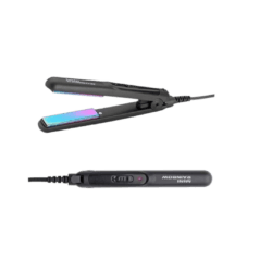 Gamma Piu Mini Piastra Rainbow Nera – Stile e Praticità a Portata di Mano