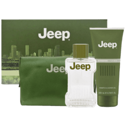 Jeep Adventure Coffret - Aftershave 100ml Balm + Gel Doccia 200ml + Beauty Case: Esplora l'Avventura con Stile