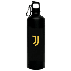 Borraccia in Alluminio Juventus con Moschettone - IdraTazione Pratica per Veri Tifosi Bianconeri