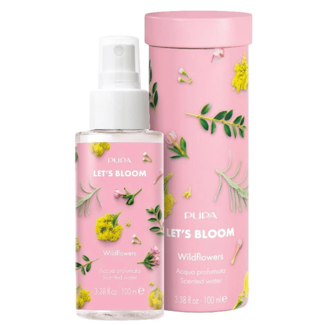 Pupa Let's Bloom Acqua Profumata 100ml - Wildflowers: Risveglia i Sensi con un Tocco di Natura Selvaggia