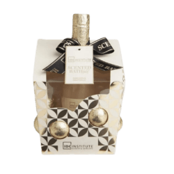 Coffret IDC Institute Scented: Bottiglia S/G e 6 Bombe Oro per un'Esperienza Profumata e Rilassante