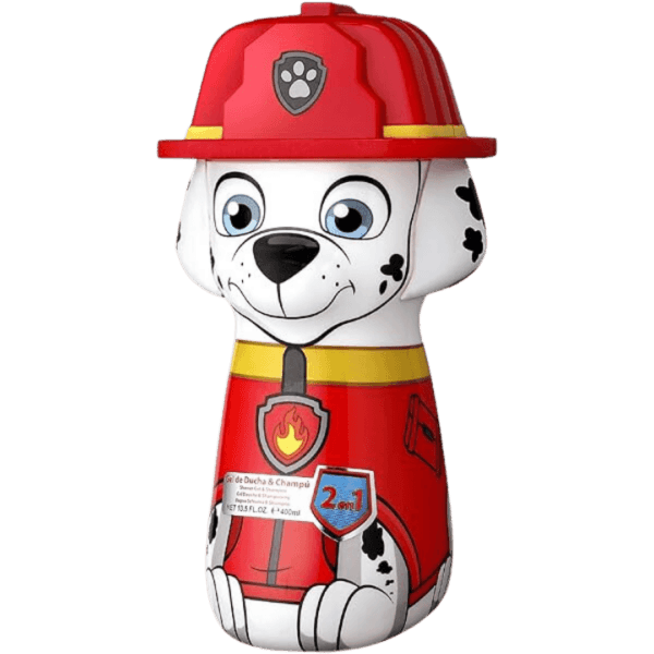 Paw Patrol Marshall 3D S/G 2in1 400ml: Shampoo e Gel Doccia per una Routine di Igiene Divertente e Pratica