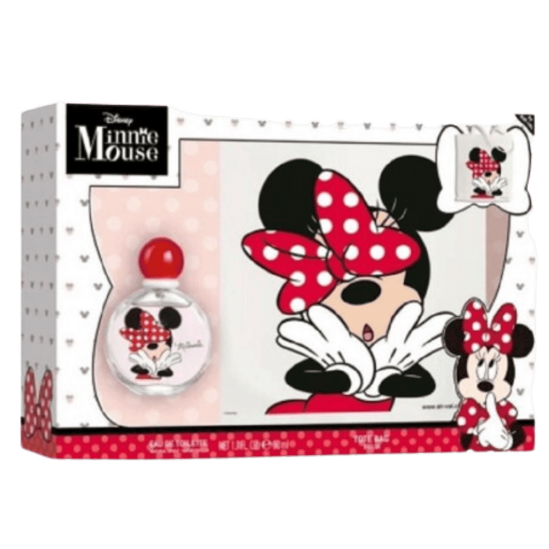 DISNEY Minnie Coffret EDT 50ml + Bag: Stile e Dolcezza in un Set Affascinante