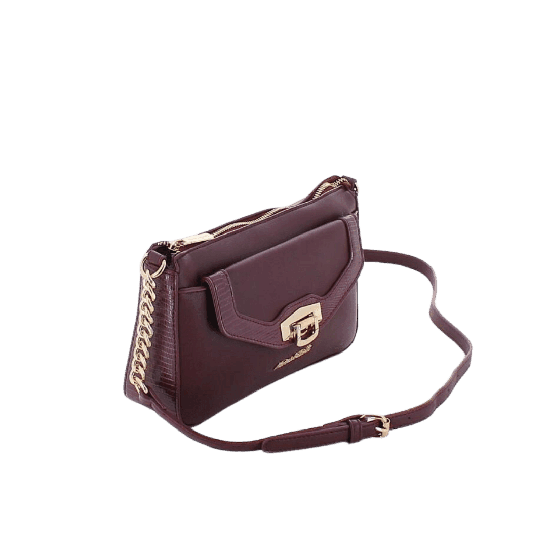 Borsa Tracolla Marina Galanti Color Wine: Stile e Comodità in un'unica Borsa