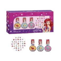 Disney Ariel Coffret 3 Smalti + Decorazioni – Sogno Sottomarino
