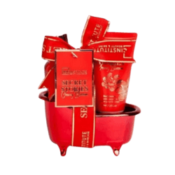 IDC Institute Mini Vasca Rossa: Set Doccia e Lozione per un'Esperienza di Benessere Veloce e Pratica