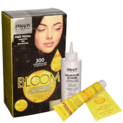 Bloom Crema Colorante Senza Ammoniaca N.300 Castano Scuro: Tonalità Intensa e Senza danni