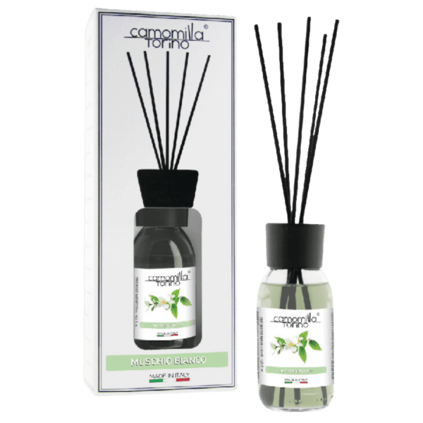 Diffusore di Profumo Camomilla Torino 125ml Muschio Bianco: Atmosfera Incantevole e Avvolgente