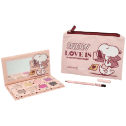 Peanuts Love is Love Set – 8 Ombretti, Matita e Pochette