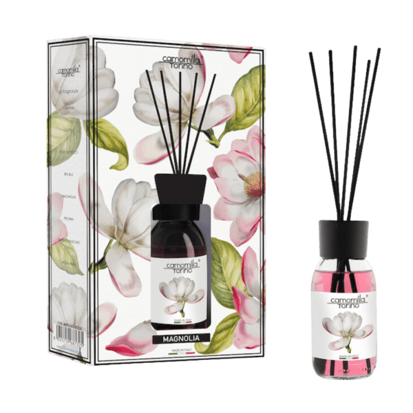 Diffusore di Profumo Camomilla Torino 125ml Magnolia: Profumazione Floreale per un'Ambiente Elegante
