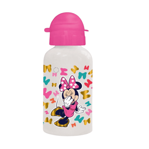 Porta Minnie ovunque con te! La nostra Borraccia in Alluminio 40ml è perfetta per mantenerti idratato con stile.