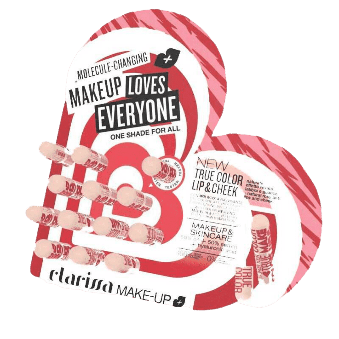 Clarissa Labbra e Guance Color Naturale Tutto in Uno: Versatile e Pratico