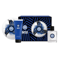 Kit Inter Coffret con EDT, Shower Gel e Pallone – Il Regalo Perfetto per i Tifosi