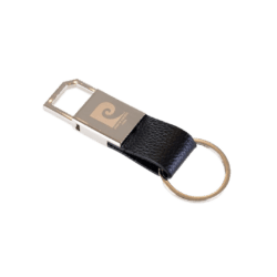 Portachiavi Pierre Cardin Pelle e Metallo - Accessorio Unico