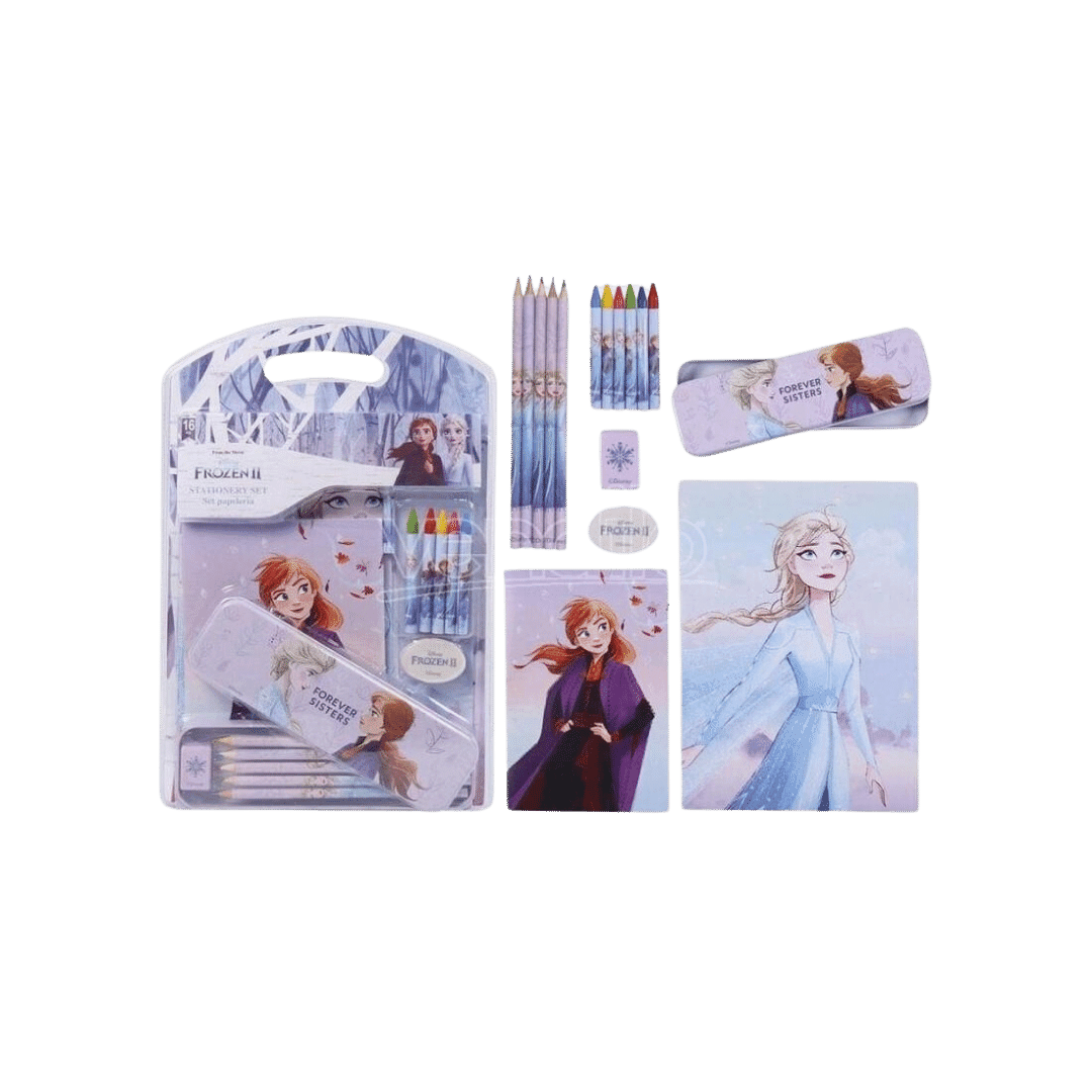 Frozen II Set Scolastico 16PZ – Avventure Magiche a Scuola