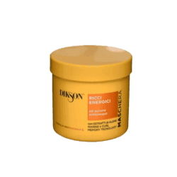 Dikson Maschera Ricci Energici Anticrespo con Alghe 500ML: Definizione e Idratazione per Ricci Morbidi e Vitali