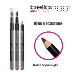 BELLAOGGI Matita Sopracciglia Colore 002: Look Sopracciglia Definite e Naturali