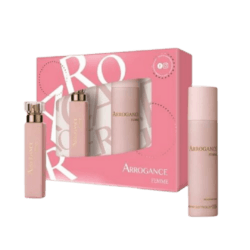 Arrogance Femme Coffret EDT 30ml Vapo + Deo 150ml Spray: Il Duo Perfetto per un Profumo Duraturo