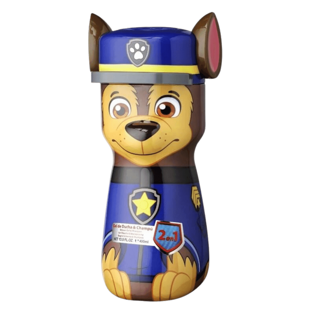 Paw Patrol Chaise 3D S/G 2in1 400ml: Detergente per il Corpo per una Doccia Divertente