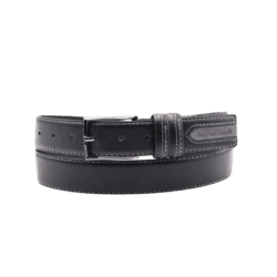 Cintura Uomo Box Nazareno Gabrielli Nero - Eleganza e Stile Raffinato