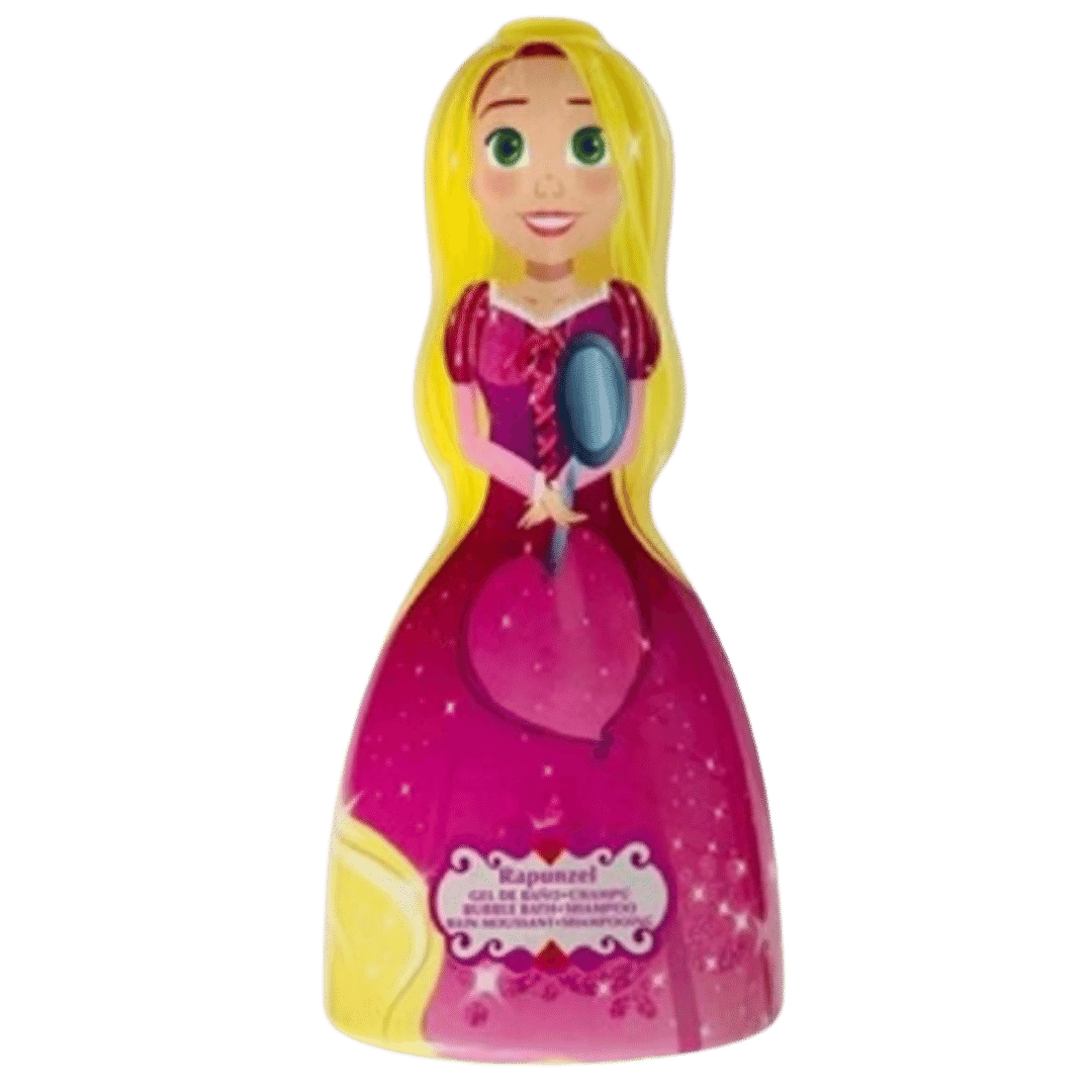 Disney Princess Rapunzel 3D 2in1 Bagnoschiuma-Shampoo 250ml: Per un Bagno Incantato con Rapunzel