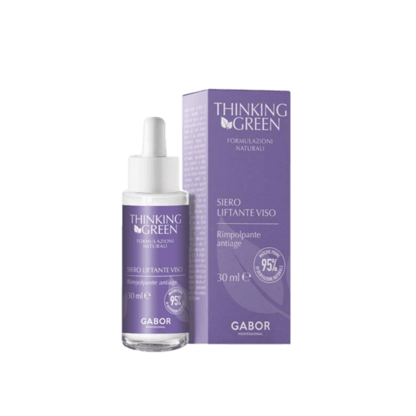 Gabor Thinking Green Siero Liftante Viso Rimpolpante Antiage 30ml: Texture Fresca e Assorbimento Rapido