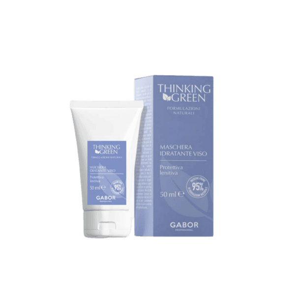 Gabor Thinking Green Maschera Idratante Viso Protettiva Lenitiva 50ml: Formulazione Naturale per una Pelle Sana