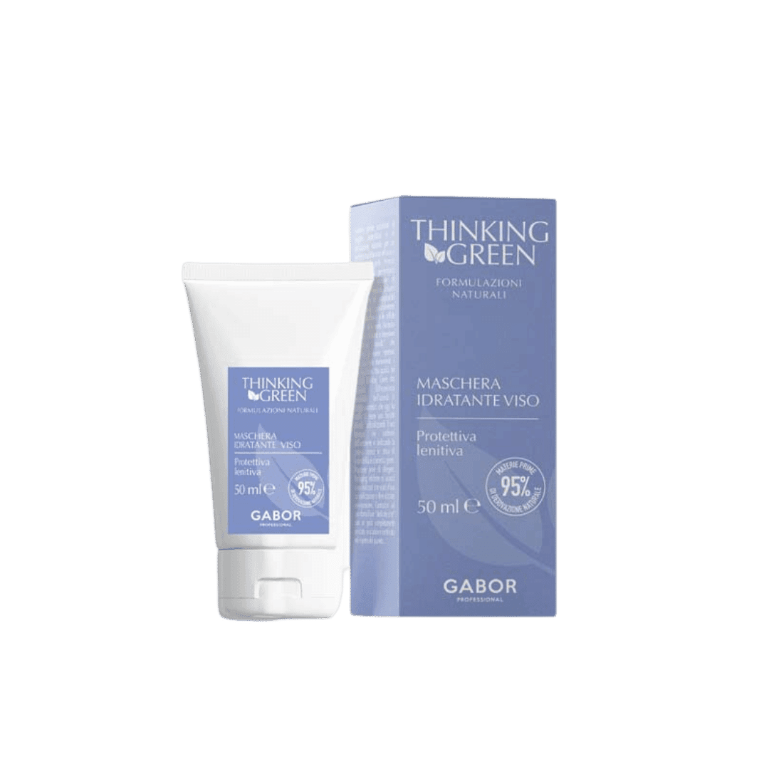 Gabor Thinking Green Maschera Idratante Viso Protettiva Lenitiva 50ml: Formulazione Naturale per una Pelle Sana