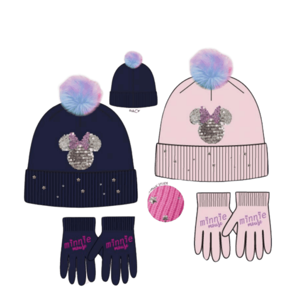 Coordinato Invernale Minnie Mouse: Accessori Carini per Bambine