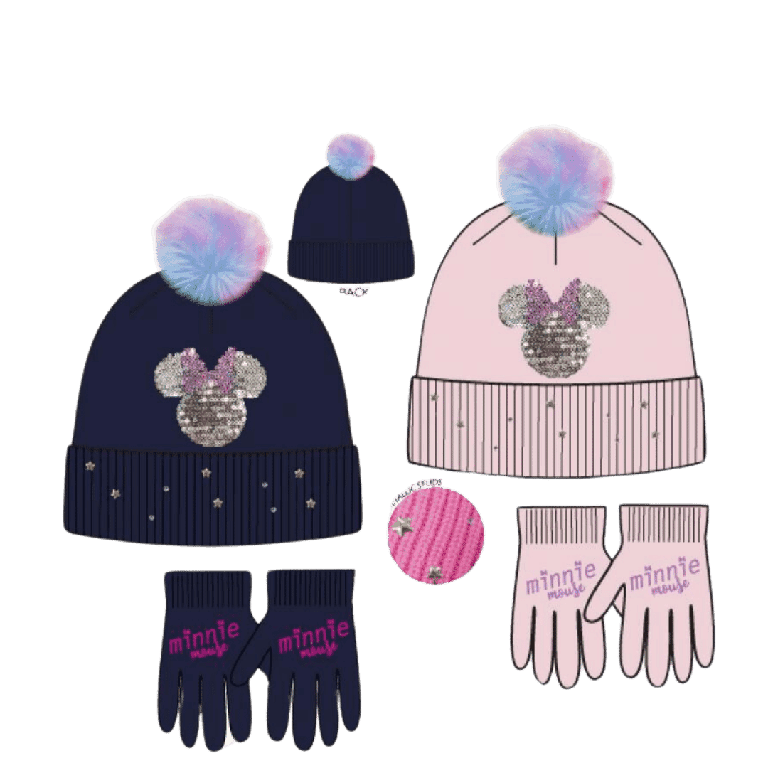 Coordinato Invernale Minnie Mouse: Accessori Carini per Bambine