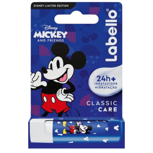 Disney Labello Mickey Mouse Classic Care 24H+ – Protezione e Cura