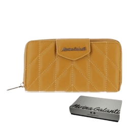 Portafoglio Donna Senape Marina Galanti: Eleganza e Funzionalità in un Accessorio di Stile