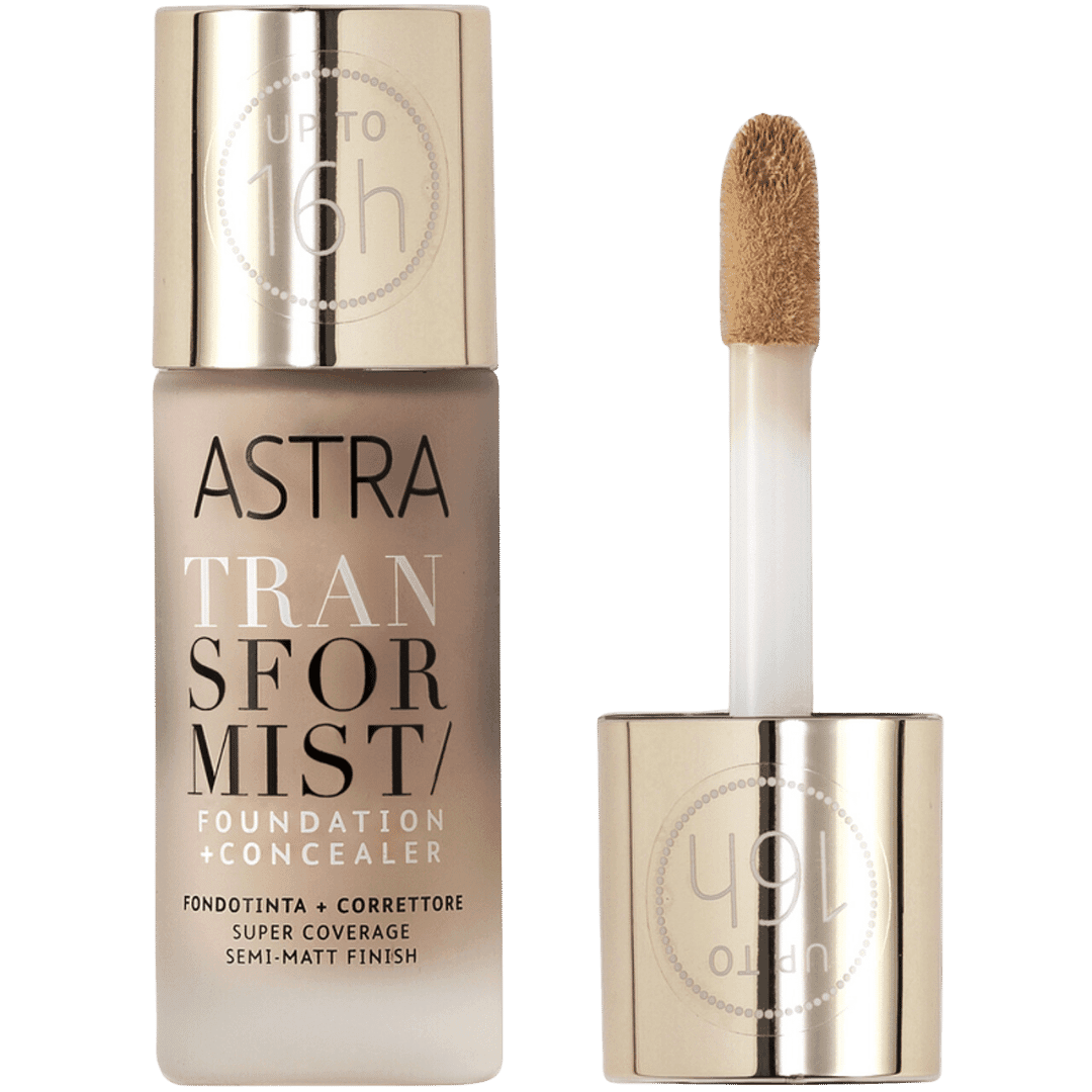 Astra Transformist Foundation + Concealer – Copertura Perfetta e Luminosità