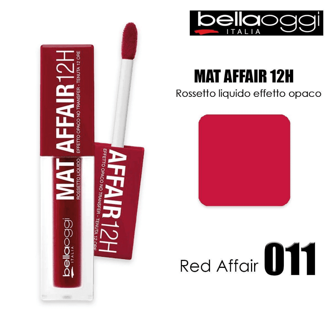 Rossetto Liquido Mat Affair 12H – Durata e Colore Intenso N.11