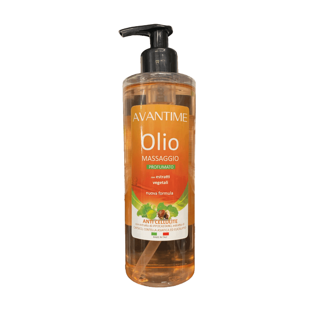 Avantime Olio Massaggio Anti Cellulite 400ml: Combatti la Cellulite con Efficacia e Relax