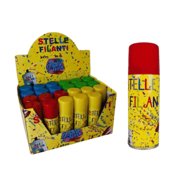 Stelle Filanti Spray 90ml: Illumina la Tua Festa con Brillantezza