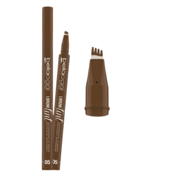 BELLAOGGI I Brow Tint Pennarello Sopracciglia Coffee Brown: Sopracciglia Definite e Naturali