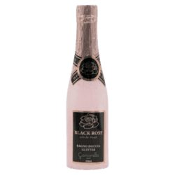 Bagno Doccia Black Rose Glitter 250ml - Lusso e Brillantezza in una Bottiglia Elegante