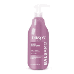 Dikson Balsamo Lisci Perfetti Capelli Crespi con Dosatore 500ML: Controllo dell'Effetto Crespo e Morbidezza Estrema