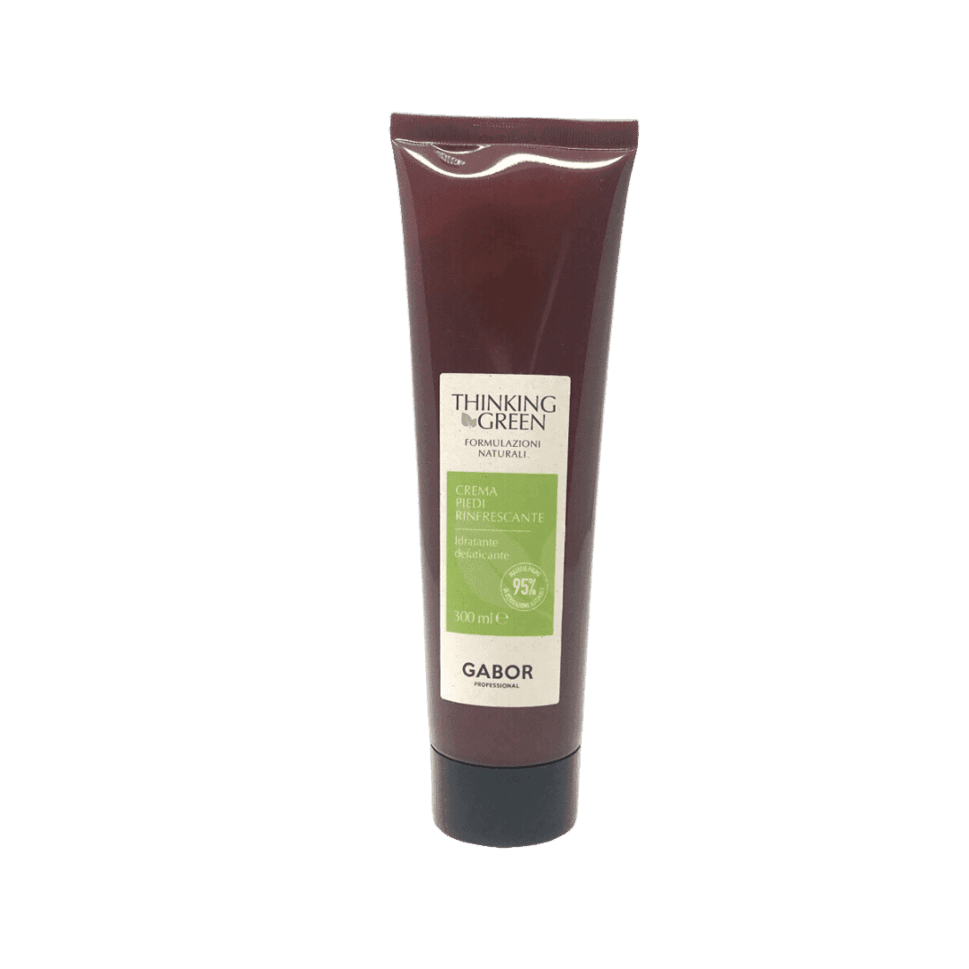 Thinking Green Crema Piedi Rinfrescante e Idratante 300ml: Benessere e Sollievo per Piedi Stanchi