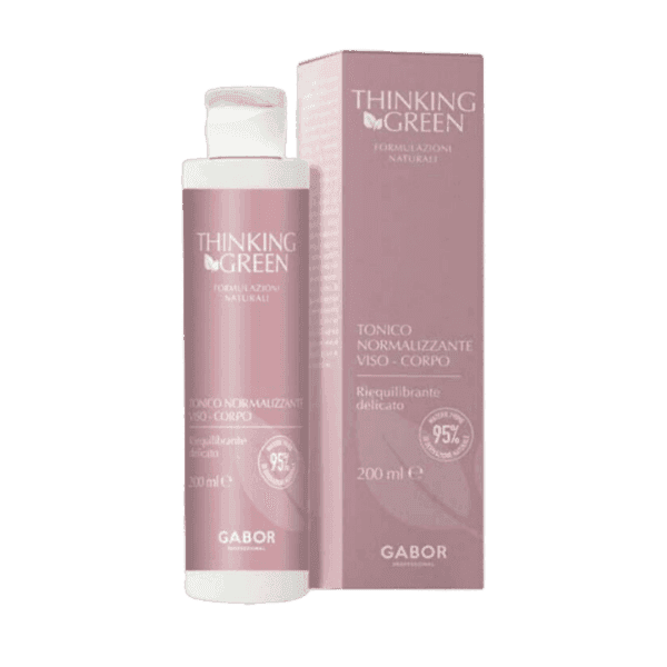 Thinking Green Tonico Normalizzante Riequilibrante 200ml: Il Tuo Alleato per una Pelle Perfettamente Equilibrata