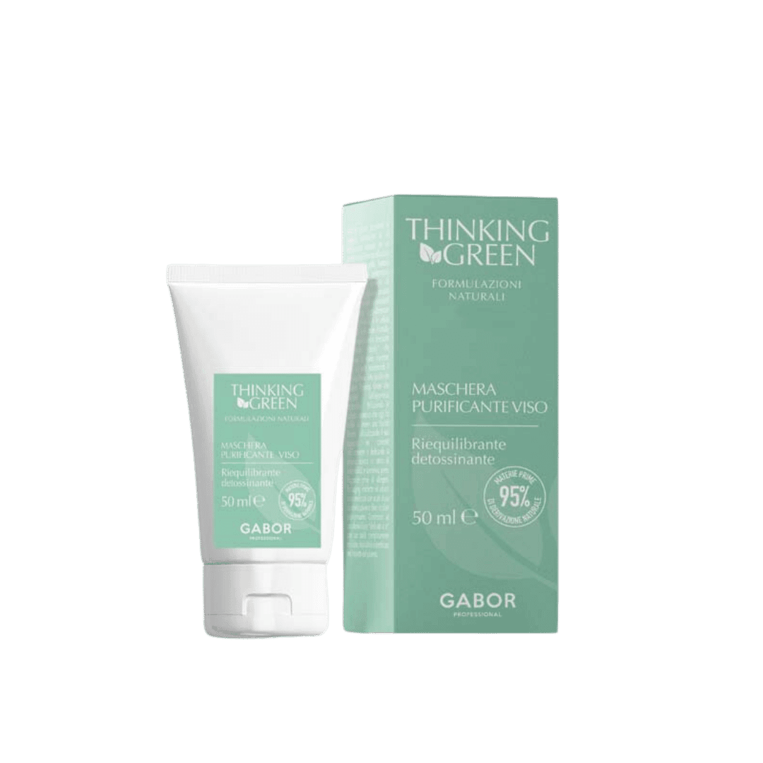 Gabor Thinking Green Maschera Purificante Viso Riequilibrante 50ml: Detossina e Combatte le Imperfezioni