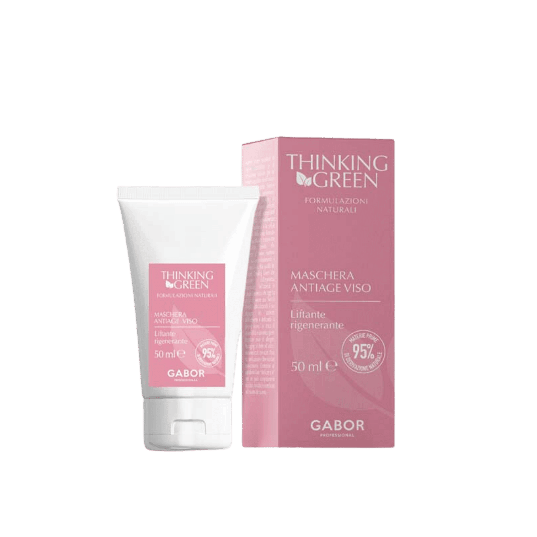Gabor Thinking Green Maschera Antiage Viso Liftante Rigenerante 50ml: Combatte i Segni dell'Invecchiamento con Ingredienti Naturali