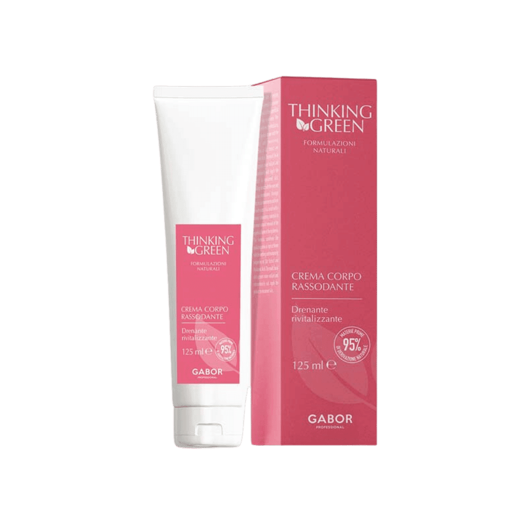 Gabor Thinking Green Crema Corpo Rassodante Drenante Rivitalizzante 125ml: Idratazione e Tono per una Pelle Radiosa